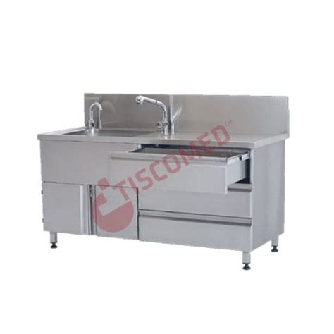 Medical Sink TINI 4050 TISCOMED STAINLESS STEEL HOSPITAL FURNITURES