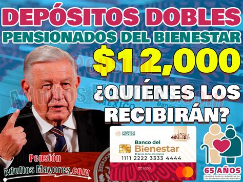 Pago Doble Confirmado Por Amlo ¿cuándo Cobrarás Esta Pensión 🥇 【 Octubre 2024】