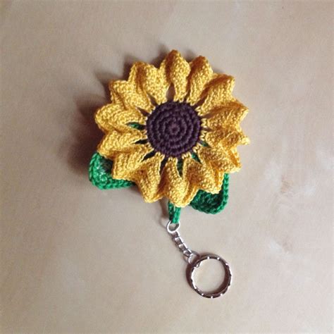 Sunflower Keychain Crochet Pattern Pattern Rjuuc Edu Np