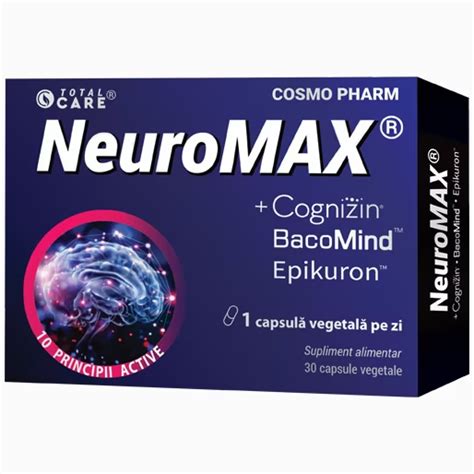 Neuromax Capsule Cosmopharm Dr Max Farmacie