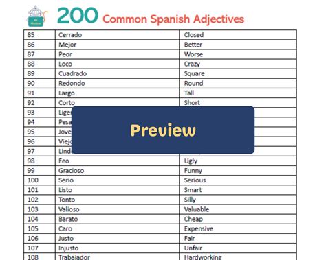 common spanish vocabulary bundle spanish essential words spanish