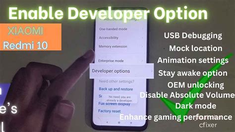 How To Enable Developer Options Xiaomi Redmi Youtube