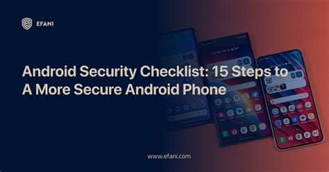 Android Security Checklist Steps To A More Secure Android Phone