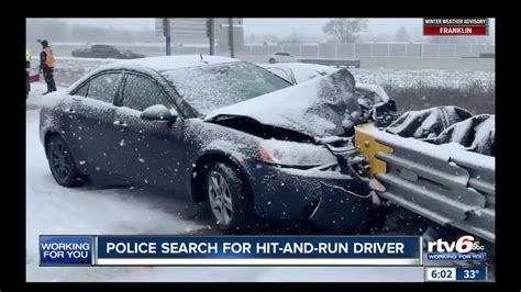 Police Looking For Hit And Run Driver After Multi Car Crash Youtube