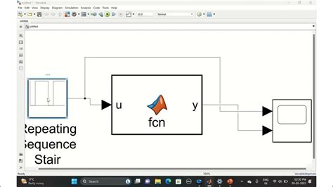 Simulink Part 18 Matlab Function In Simulink Youtube