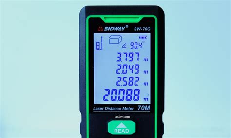 SNDWAY SW-70G laser distance meter: review, tests, comparisons, calibration