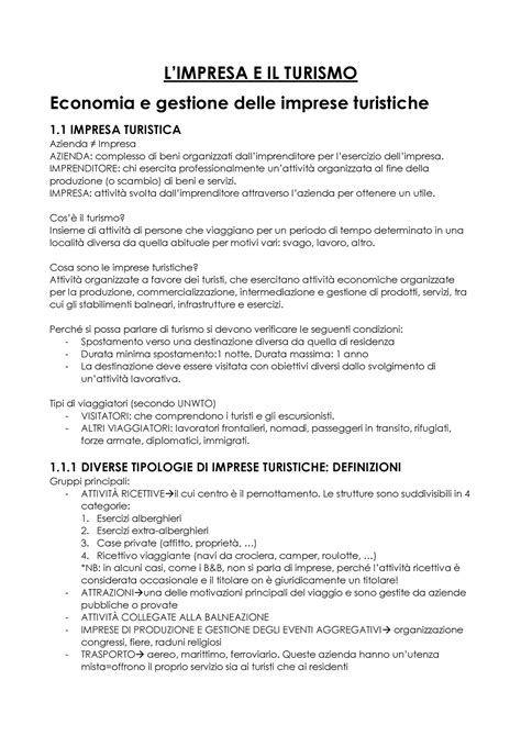 Garibaldi Roberta Economia E Gestione Delle Imprese Turistiche L