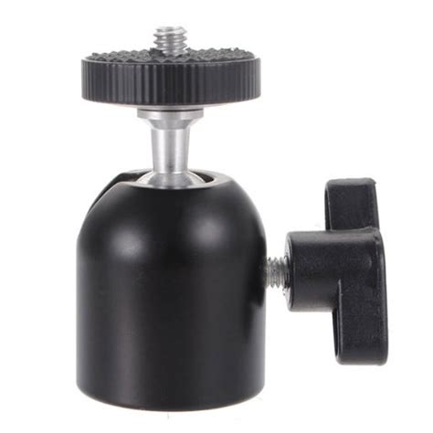 360 Swivel Ball Head Tripod Monopod Bracket Stand Camera Mount For Video Camera