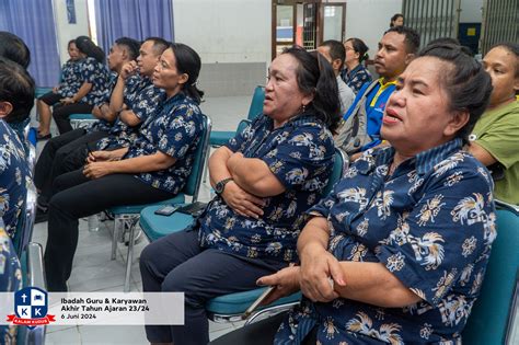 Ibadah Guru Dan Karyawan Juni Of Kalam Kudus Jayapura