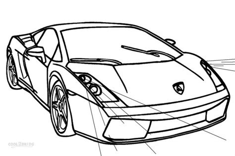 Dibujo De Lamborghini Para Colorear P Ginas Para Imprimir Gratis