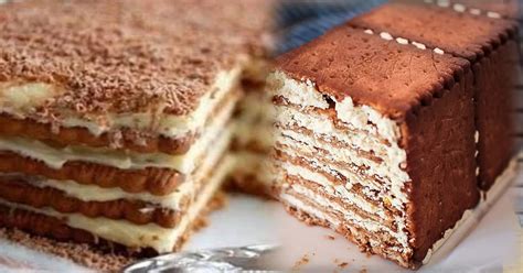 La recette du gâteau petit beurre de mon enfance parfum café