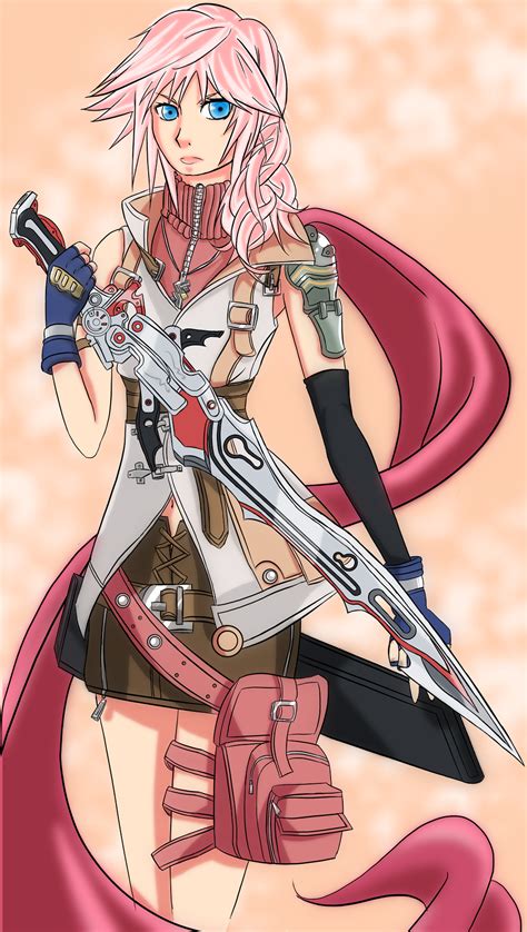 Ff Xiii Lightning Full By Kanokawa On Deviantart