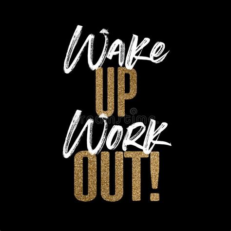 Wake Up Work Out Stock Illustrations 57 Wake Up Work Out Stock