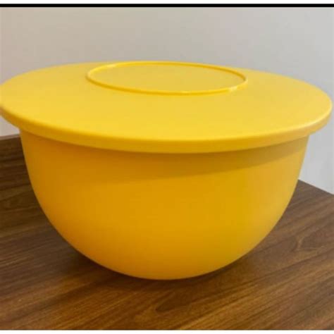 Tigela Murano Amarela 7 5L Tupperware Shopee Brasil