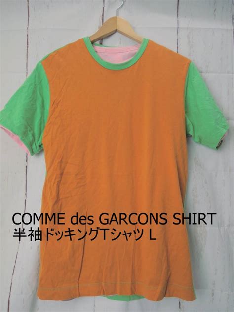 Comme Des Garcons Shirt コムデギャルソン シャツ 半袖ドッキングtシャツ L S13107 Made In Turkey 100 Cotton その他 ｜売買された