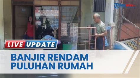 Banjir Luapan Sungai Avour Rendam Puluhan Rumah Di Mojokerto Luapan