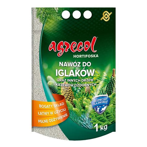 Agrecol Hortifoska nawóz do iglaków 1 kg AGRECOL Oficjalny sklep