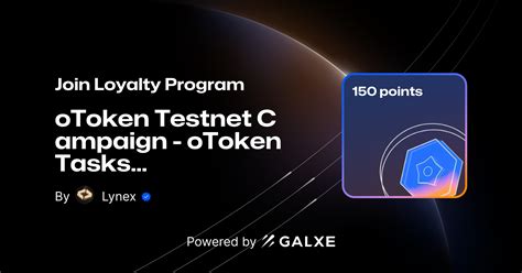 Join Otoken Testnet Campaign Otoken Tasks Loyalty Program From Lynex