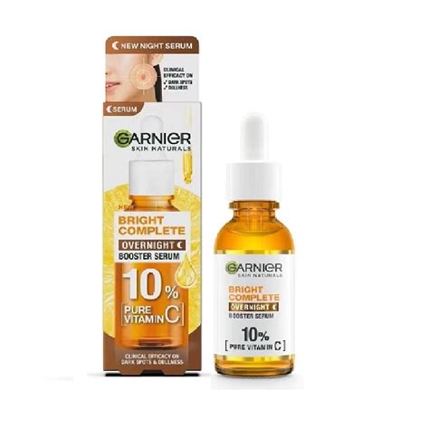 Garnier Bright Complete Overnight Booster Serum Ml Shopee Malaysia