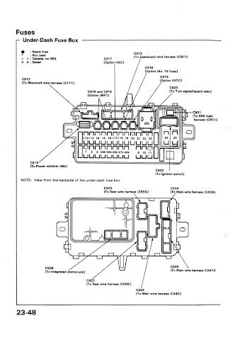 2002 Honda Civic Mirror Wiring