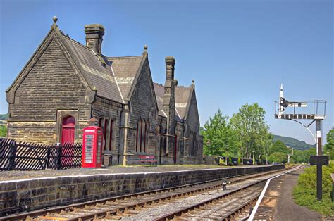 Darley Dale Rail Station Derbyshire Bill Robinson Flickr