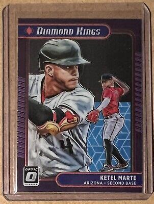 2021 Panini Donruss Optic KETEL MARTE Diamond Kings 30 Arizona