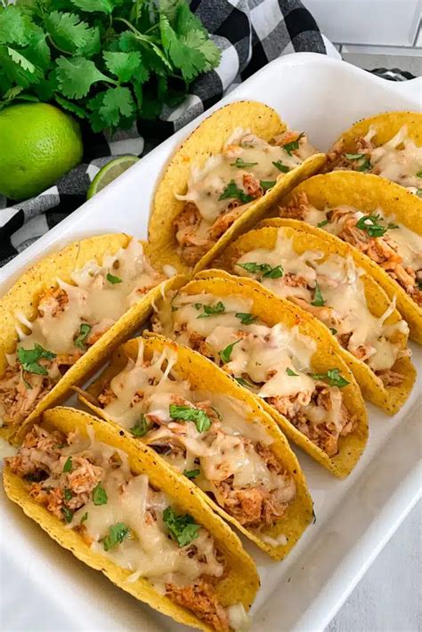 Easy Baked Honey Lime Chicken Tacos Recipe