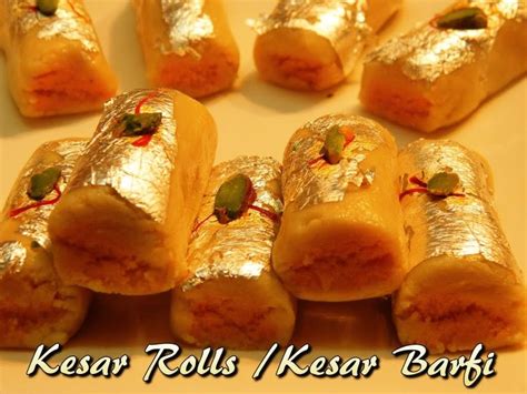 Kesar Mawa Roll Kesar Burfi Recipe Mawa Roll Mawa Burfi Milk