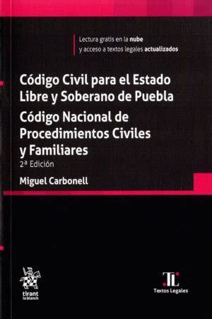 Codigo Civil Para El Estado Libre Y Soberano De Puebla Codigo Nacional