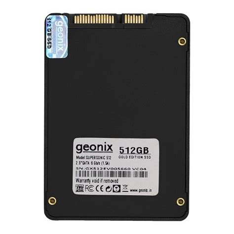 Geonix 512GB Supersonic SSD Gold Edition AS IT CARE