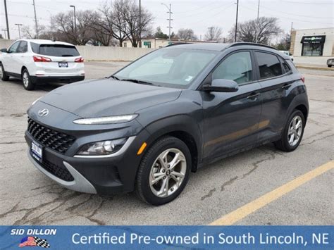 Certified Pre Owned Hyundai Kona Sel Suv In Lincoln N A