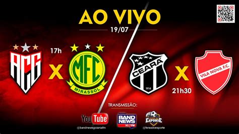 Ao Vivo Atlético Go X Mirassol Ceará X Vila Nova Campeonato