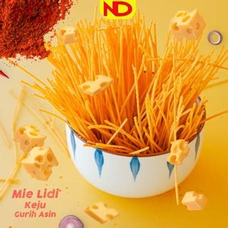 Jual Camilan Mie Lidi Pedas Ndower Kemasan Pouch 100g Cemilan Mi Lidi