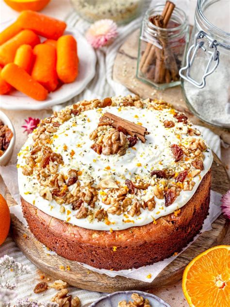 Gezonde Carrot Cake Glutenvrij Lactosevrij Food By Sann