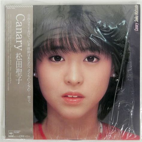 Yahooオークション 帯付き 松田聖子canarycbssony 28ah1666 Lp