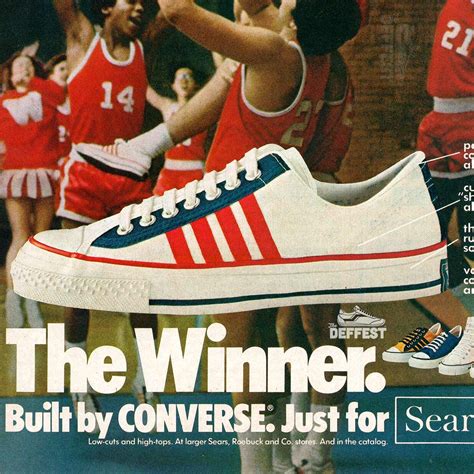 The Deffest® A Vintage And Retro Sneaker Blog — Hoop Stars Sears The Winner By Converse 1975