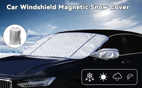 Car Windscreen Cover For Winter Magnetic Windscreen Covers Frost With