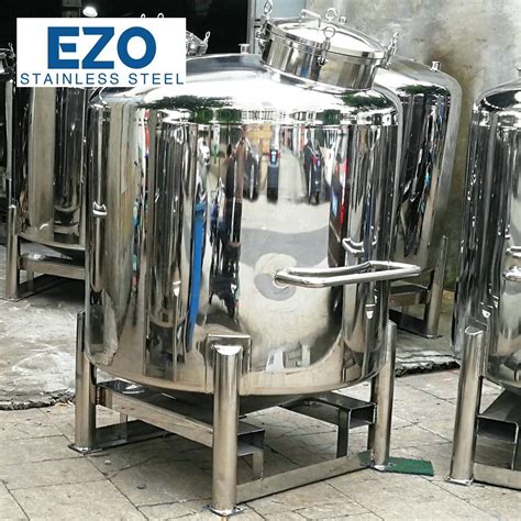 Stainless Steel Food Grade Single Layer Vertical Milk Tank Milk Cooler