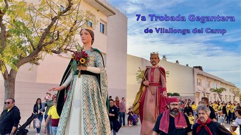 7a TROBADA GEGANTERA De Vilallonga Del Camp Festa Major DHivern 2023