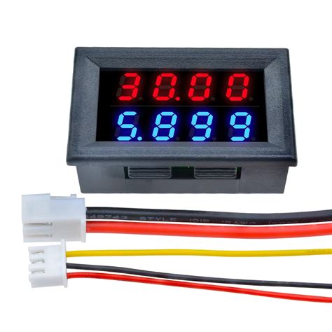 Dc V V A Mini Digital Voltmeter Ammeter Bit Wires