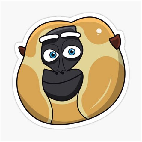 "Monkey - Kung Fu Panda" Sticker for Sale by Necronder | Redbubble