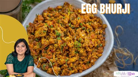 Egg Bhurji Anda Bhurji Indian Spiced Scrambled Eggs Youtube