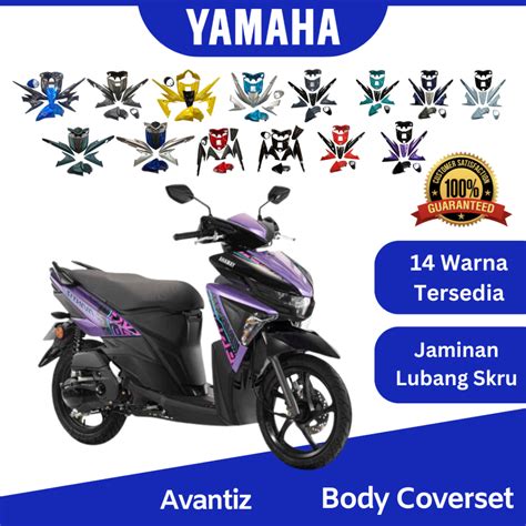 YAMAHA Ego Avantiz Full Body Cover Set Coverset Kit Color Parts Part