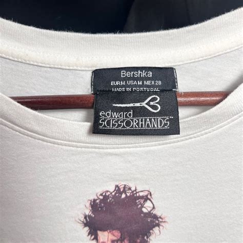 Edward Scissorhands Tim Burton Bershka Tee Men S Fashion Tops