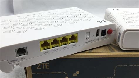 Zte Gpon Onu 4ge 2 Potes Wifi Usb Zxhn F660 Ont Gpon Ftth Onu