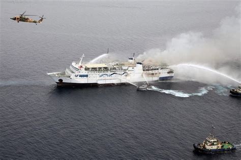 Over 1200 Passengers Rescued From Burning Ferry In The Red Sea One Dead And Many Injured Cruise