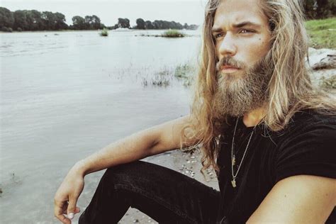 10+ Different Male Models with Long Hair in 2024 | Fashionterest