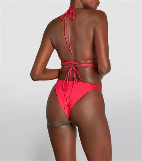 Sale Magda Butrym Rose Appliqu Bikini Bottoms Harrods Ca