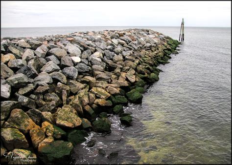 Rock Jetty At Cedar Beach Angela Kanner Flickr