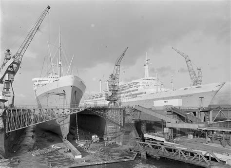 S S Rotterdam Passagiersschip 1963 Groot Onderhoud